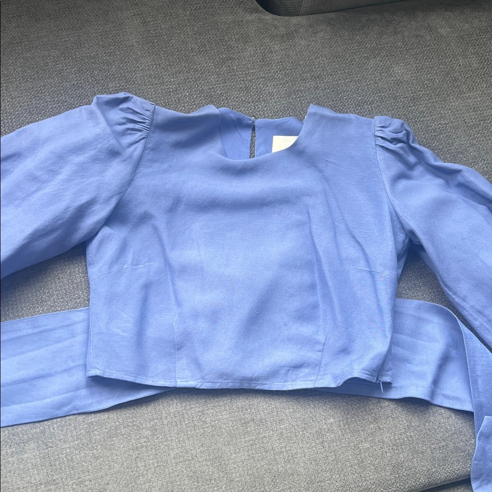 Capulet Azure Blouse - Picture 5 of 9